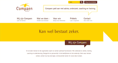 Desktop Screenshot of compaengroep.nl