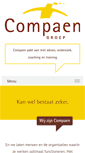 Mobile Screenshot of compaengroep.nl